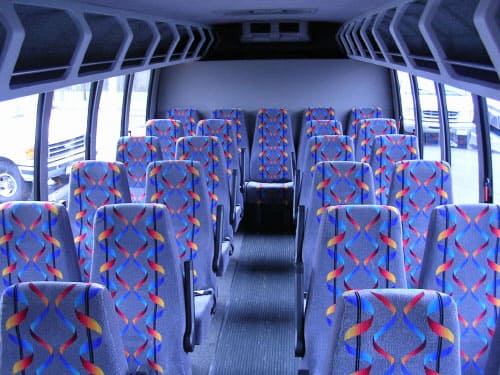 Tulsa 15-35 Passenger Minibuses Interior