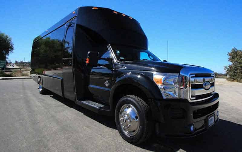 Tulsa 30 Passenger Party Bus Black