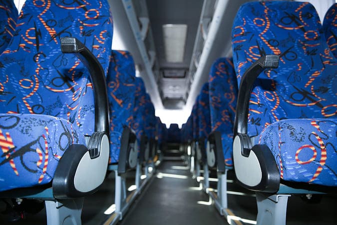 Tulsa 47-56 Passenger Charter Buses Interior