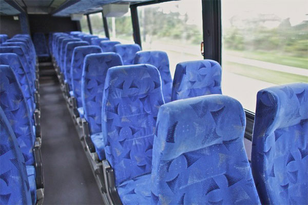 Tulsa 56 Passenger Motor Coaches Interior